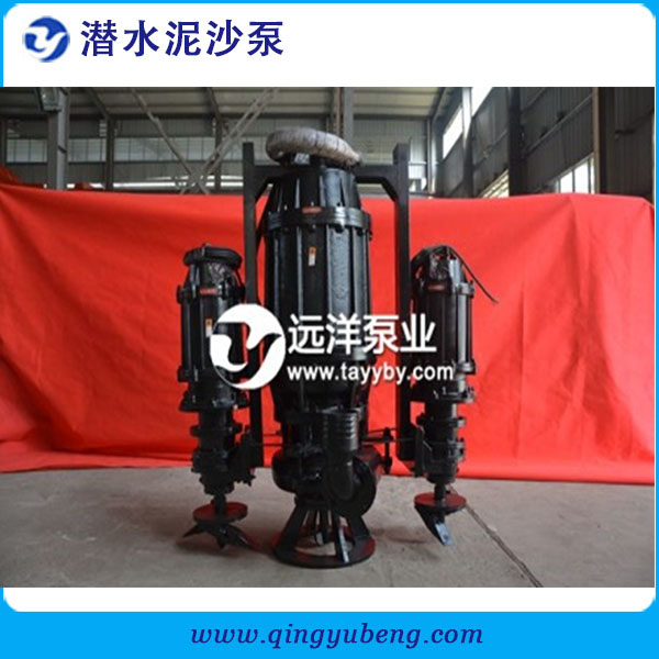 浙江紹興客戶使用潛水泥沙泵清淤疏浚河道