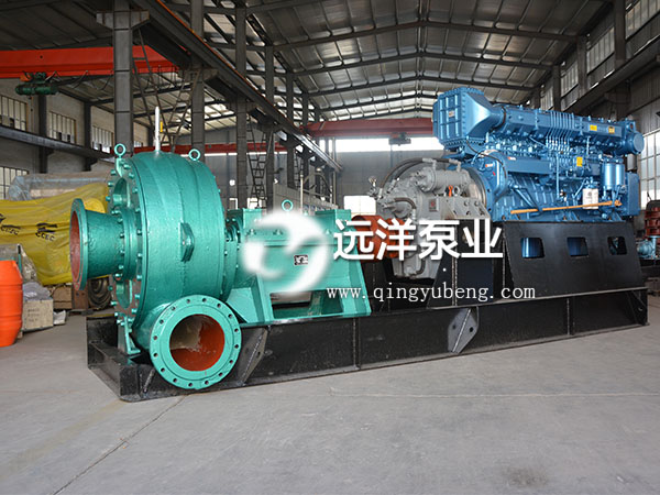 船陸兩用泥沙泵