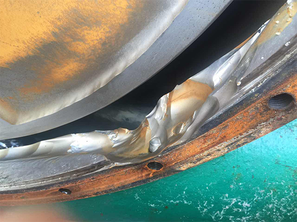 氣蝕對泥沙泵泵殼的損傷