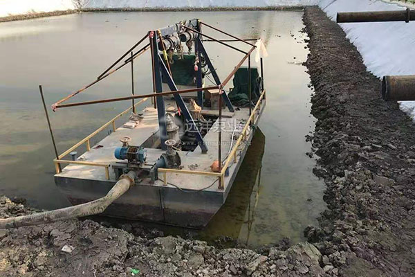 遠洋牌潛水抽沙泵工作樣圖