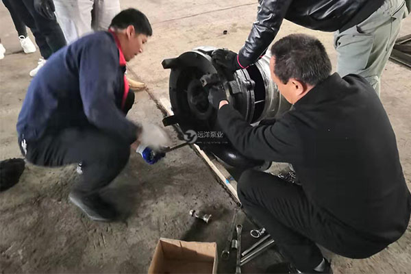 遠洋牌潛水抽沙泵維護培訓